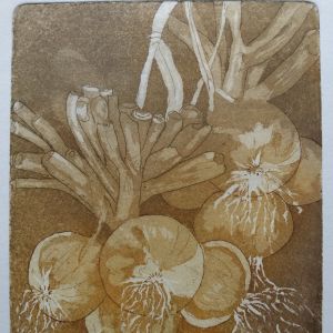 lijnets + aquatint  15x20    druk 3/8